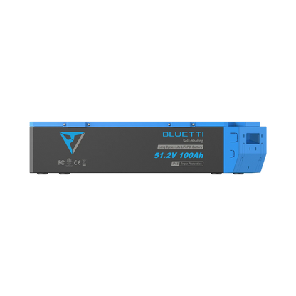 Bluetti battery pack on a white background