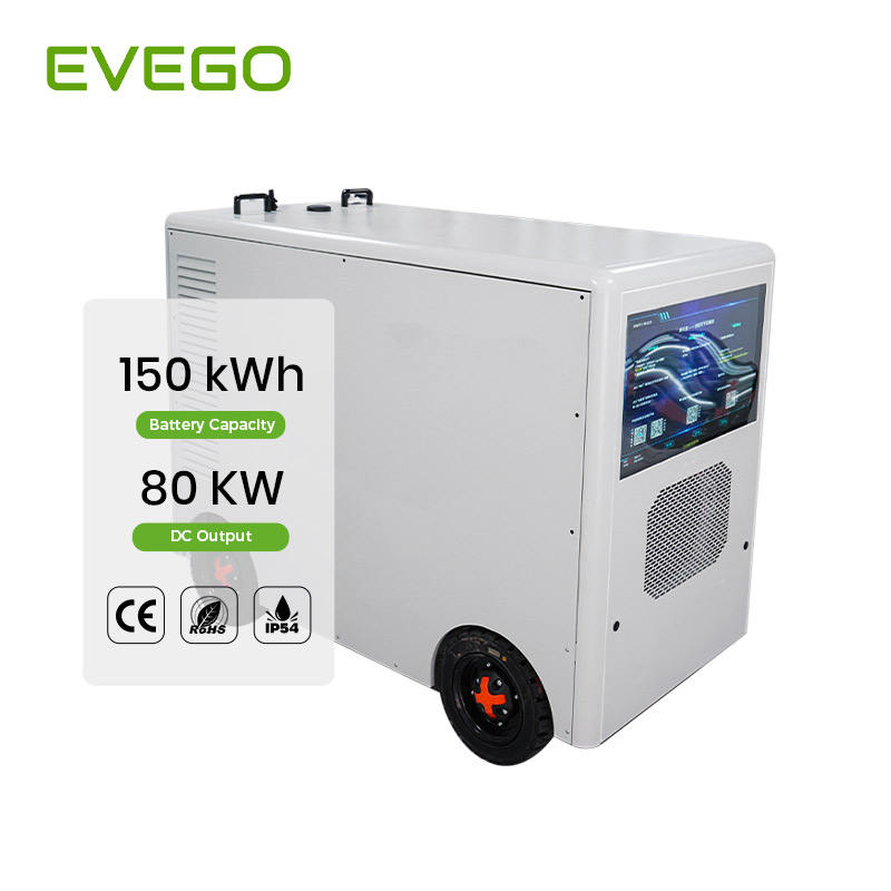 EVEGO PowerMover 150 – Mobile 150 kWh EV Power Bank with 80 kW DC Fast Charging