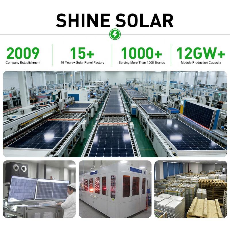 Shine 100W | 200W Semi-flexible Monocrystalline Solar Panel Thin Film Flexible Solar Panel for Marine Use